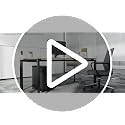PUTORSEN Computer Tower Stand with Rolling Wheels and Guardrails
