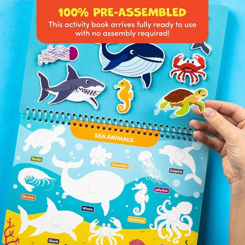 Montessori Preschool Activity Book - 15 Engaging Learning Activities for Kids Aged 3-5