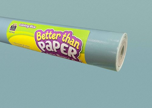 Light Mauve and Calming Blue Better Than Paper Bulletin Board Rolls