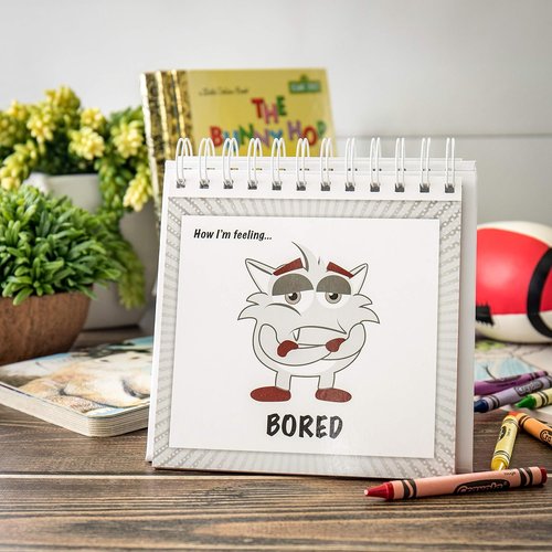 Monster Flipbook - Original Mood Flipbook for Kids | 20 Emotions to Help Identify Feelings