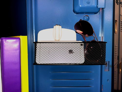 Magnetic Baskets Magnetic Organizer and Holder for Locker or Refrigerator - Pen Holders or Storage Bins for Office and Home