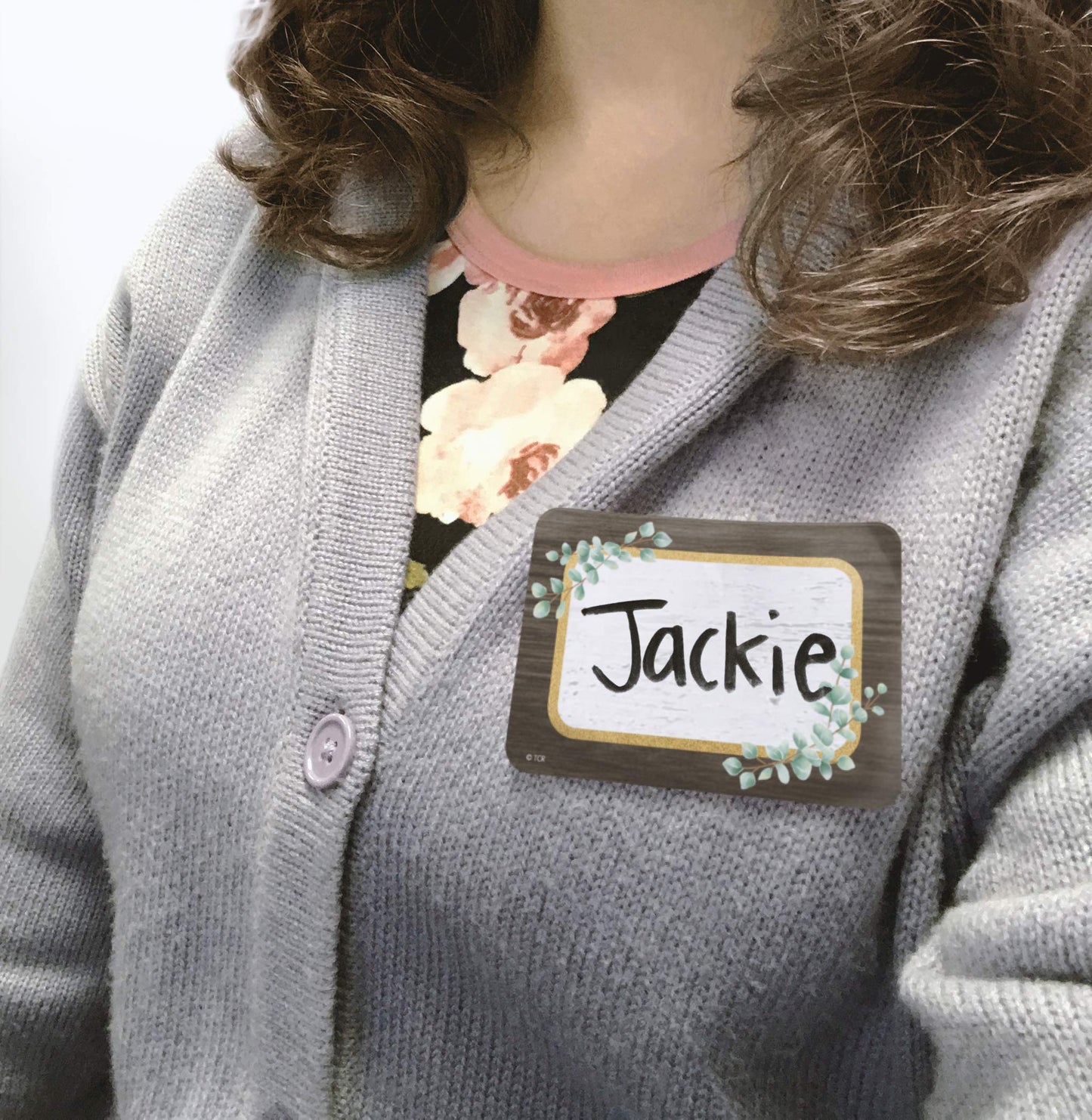 Teacher Created Resources Eucalyptus Name Tags/Labels - Multi-Pack (TCR8692)