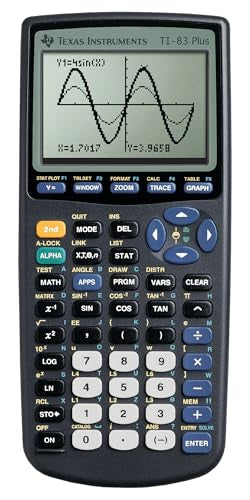 Texas Instruments TI-83 Plus Graphing Calculator for Math & Science