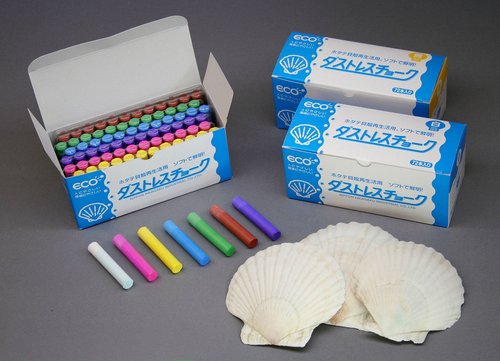 72 Pieces White dustless Chalk