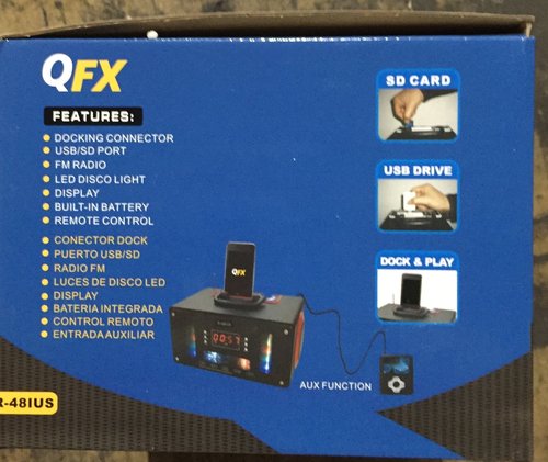 QFX Music Box
