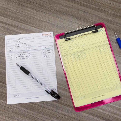 BAZIC Products Sales Order Book, 50 Sets 5 9/16" x 8 7/16" 2-Part Carbonless, White & Bound Wraparound Cover (50 Sets/Pack), 24-Packs