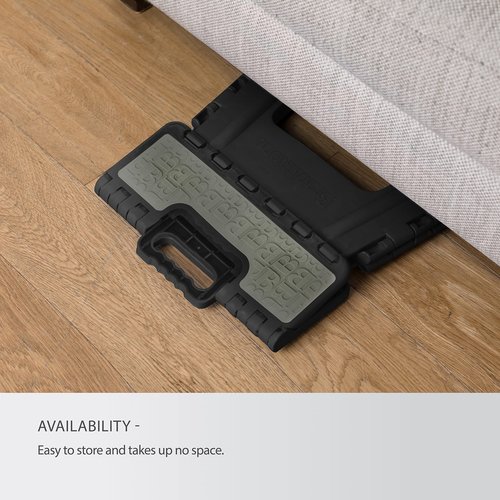 BROOKSTONE, 13” Non-Slip Textured Grip Surface, Foldable Space Saving Design, Carrying Handle, Holds Up to 300 Pounds, for Kitchen and Rest of Home