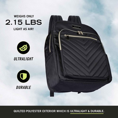 Kenneth Cole REACTION Chelsea Women's 15" Laptop Bag Computer Bookbag for Work,College, Nurse, Travel Daypack Purse Backpack, Olive, One Size