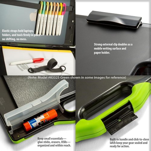 OIC Clipboard Storage Box - Durable Organizer for Documents | Compact Design