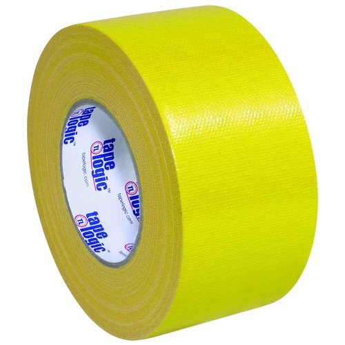 Tape Logic (3 Pack) Multipurpose Yellow Duct Tape, 3 Inch x 60 Yards, 10.0 Mil Thick, For Labeling, Patching, Temporary Repairs, Marking and Social Distancing