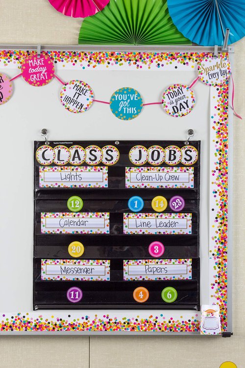 Confetti Name Plates
