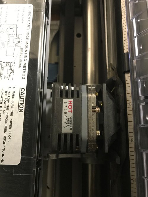 Oki Pace Mark 3410 Dot Matrix Printer, 9-pin, 550 CPS, 28 KB, Parallel, Serial, 120V (61800801)