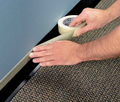 3M Highland Economy Masking Tape, 3/4 inch x 60 Yards – General Purpose Crepe Paper Tape for Bundling, Sealing, and Light-Duty Applications, Pack of 24