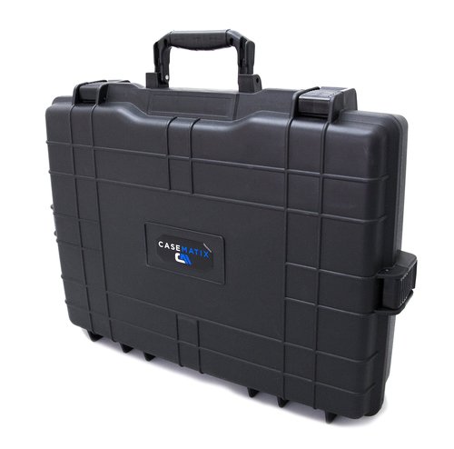 Casematix Heavy Duty Channel Effects Mixer Case Compatible with Mackie Mix Series Mix12FX, ProFX8V2, 402vLZ4, 1202vLZ4 Usb Mixers and Powered Mixers, Cables, Adapters, Power Supply and More Acce