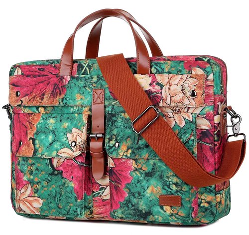 Baosha Multicoloured 17inch Laptop Computer Bag Messenger Bag Briefcase for Women BC-07 (BS)