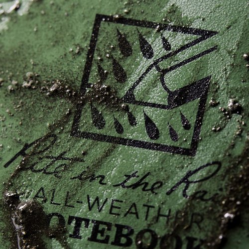 Rite In The Rain Weatherproof Top Spiral Notebook, 4" x 6", Green Cover, Universal Pattern, 3 Pack (No. 946-3)