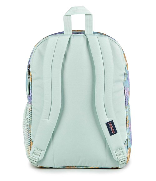 JanSport Laptop Backpack - Computer Bag with 2 Compartments, Ergonomic Shoulder Straps, 15” Laptop Sleeve, Haul Handle - Faded Floral Fresh Mint