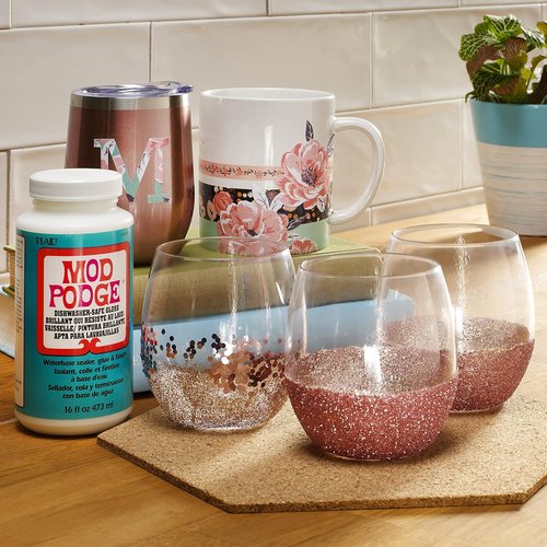 Mod Podge Dishwasher Safe Sealer - Gloss Finish for Crafts | 16-Ounce CS25139