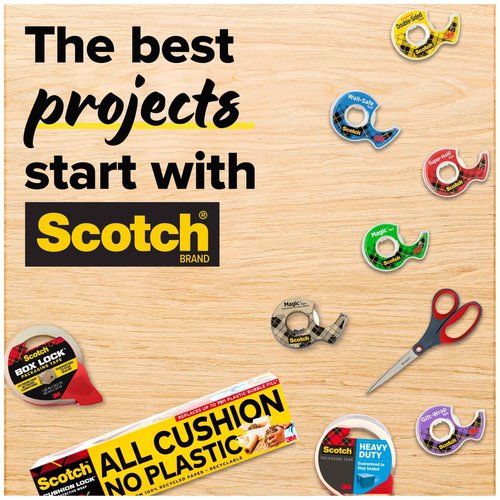 Scotch Magic Tape, Invisible, Home Office Supplies and Back to School Supplies for College and Classrooms, 24 Rolls