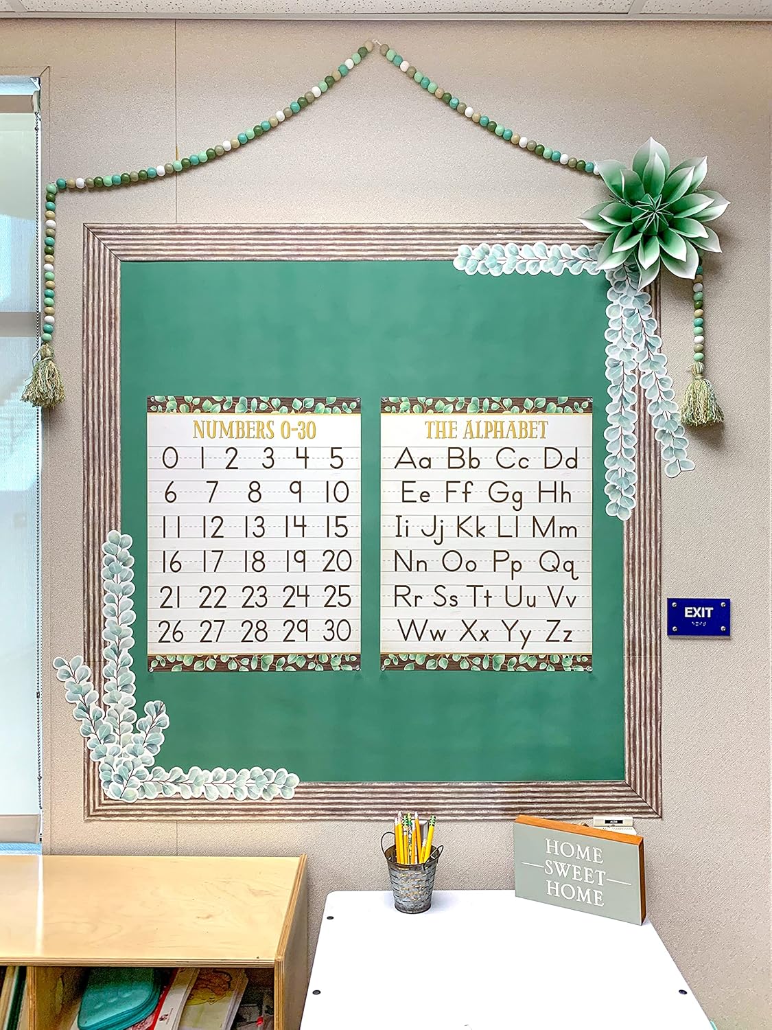 Teacher Created Resources Eucalyptus Green Bulletin Board Roll - Durable & Versatile (TCR77464)