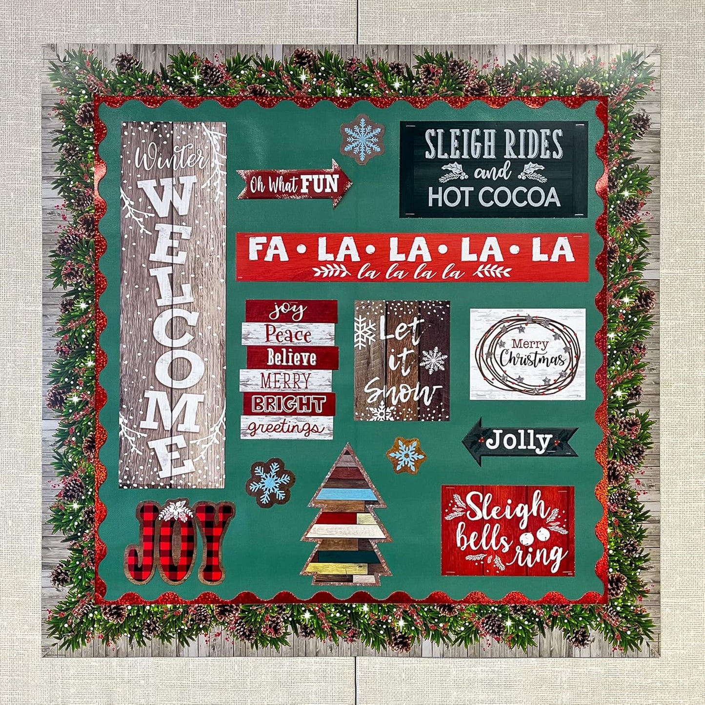 Teacher Created Resources Eucalyptus Green Bulletin Board Roll - Durable & Versatile (TCR77464)