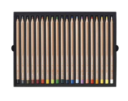 CREATIVE ART MATERIALS Caran D'ache Luminance Colored Pencil Set of 20 (6901.720)