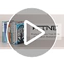 VFINE 3 Pairs Tree Style Black Decorative Metal Bookends - Unique Landscape Design