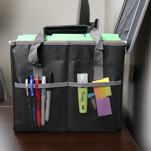 Creekview Home Emporium Emergency File Organizer Security Safe Lock Box - Fire Safe Boxes for Important Documents Money
