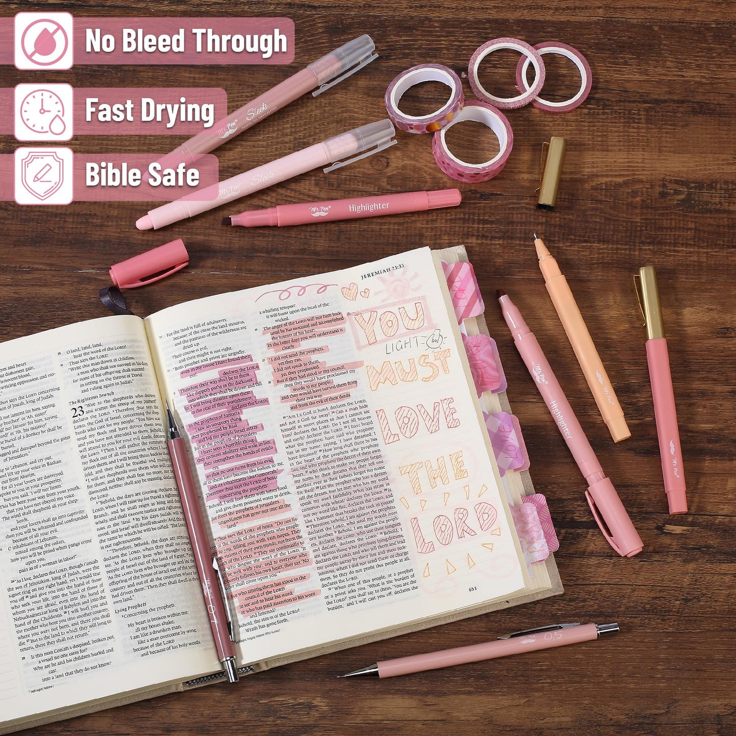 Mr. Pen- Bible Journaling Kit for Women
