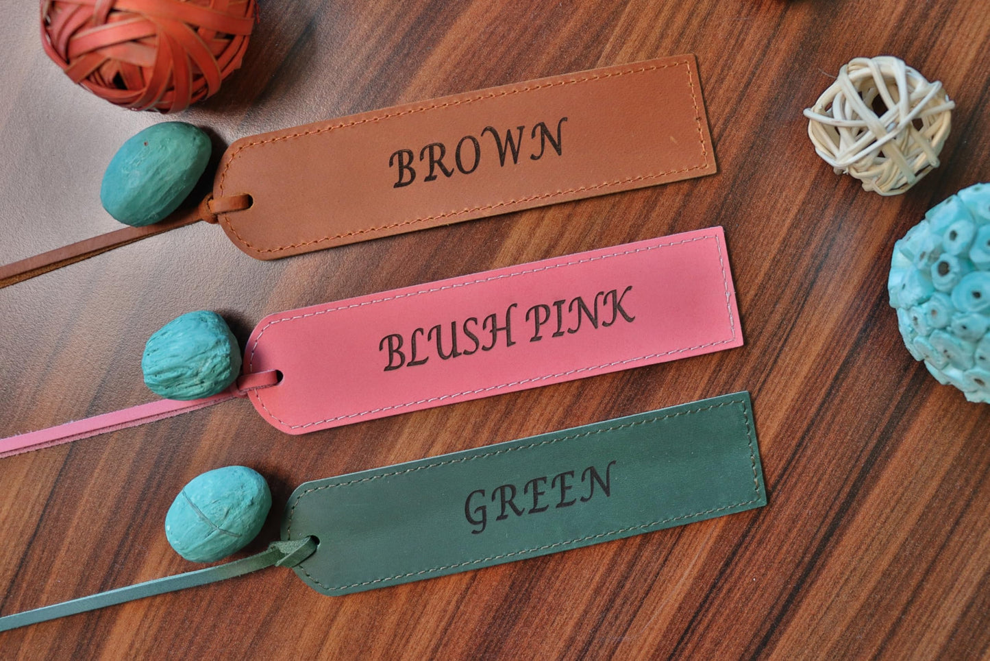 Personalized Leather Bookmark, Custom, BOOKWORM GIFT, for Her, for Him, Teacher, Book Lover