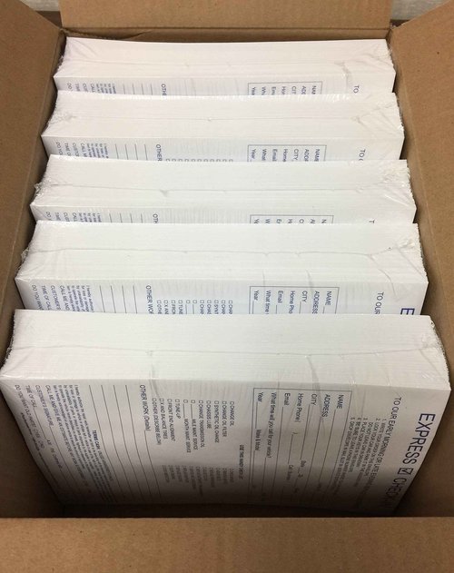 Drop Off Envelope Key Drop Envelope Night Drop Envelope 500 Quantity (White)(W16T)