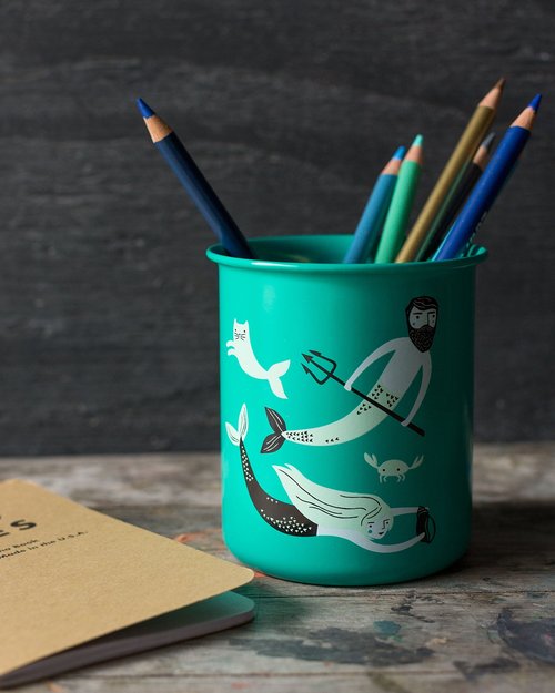 Danica Studio 7001669 Pencil Cup, Sea Spell