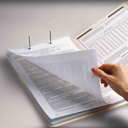 Smead Fastener File Folder, 2 Fasteners, Reinforced 1/3-Cut Tab, Letter Size, Manila, 50 per Box (14537)