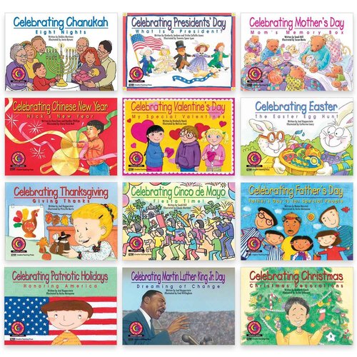 Creative Teaching Press Holiday Readers Variety Pack (Reading First, Fluency, Vocabulary, Text Comprehension, and ESL/ELL) (4534)