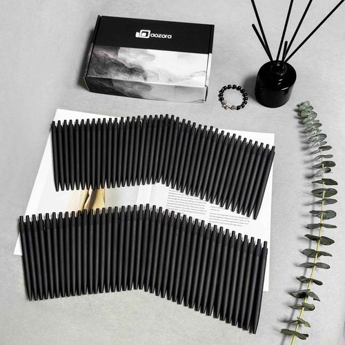 Aozora Pens Bulk 240 Pack Black Click Pens No Bleed Wholesale Retractable Ballpoint Pens Medium Point,Smooth Ink Pens for Journaling School Office Supplies 1.0MM Black Ink