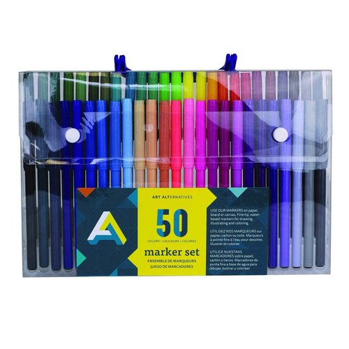 Art Alternatives Economy Markers,Multicolor,Set/50