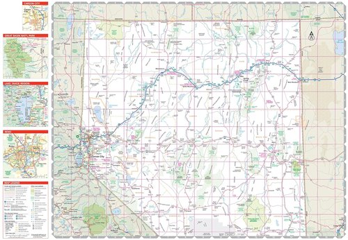 Rand McNally Nevada State Map - Easy to Read Design for Clear Navigation and Travel Planning
