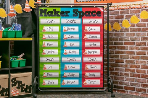 Teacher Created Resources 3 Column Pocket Chart 34" x 44" (TCR20324)