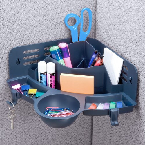 Officemate Verticalmate Corner Organizer, Gray (29320) 8.5 inches X 11 inches