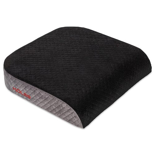 Kölbs Extra Large Seat Cushion, Stylish Plush Velvet Cover, X-Large Memory Foam for Office Chair, Floor Pillow, Cushion Back Pain Coccyx Pain Relief, Carry Handle (Extra Large)