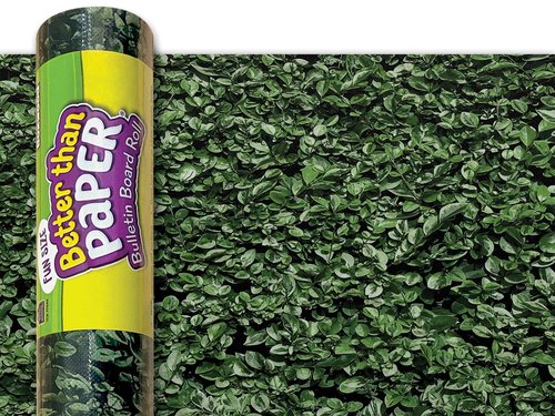 Fun Size Boxwood Better Than Paper® Bulletin Board Roll & Fun Size Vertical Black Wood Better Than Paper Bulletin Board Roll Large