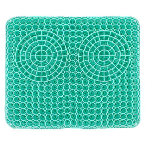 Zen Virtuoso Gel Seat Cushion for Tailbone Support and Relief from Butt and Back Pain and Pressure - Cushions are Large Thick and Comfortable - Ideal for Office Chairs Driving Travel and Long Sitting