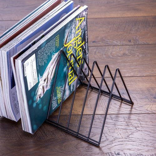 Officemate Triangular Wire File Sorter, Black (93150)