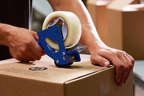 Shurtape AP 201 Medium Duty Shipping and Packaging Tape, Clear, 48mm x 100 Meter Roll, 6-Pack (232518)