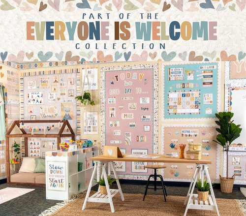 Teacher Created Resources Calming Colors 1–120 Pocket Chart (TCR20754)