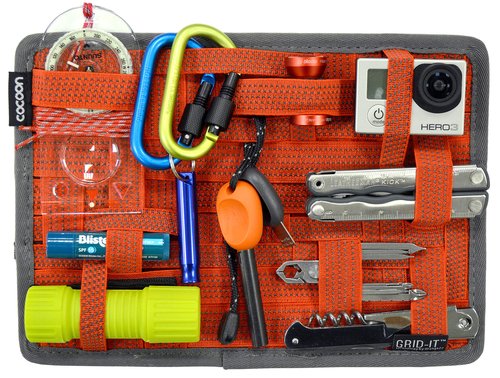 Cocoon CPG8RD GRID-IT!® 2013 Accessory Organizer - Medium 10.5" x 7.5" (Racing Red)