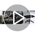 IBVIVIC Adjustable Footrest Under Desk Ottoman 19.3'' L x 15'' W, Black