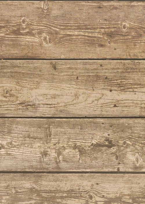 Teacher Created Resources Rustic Wood Bulletin Board Roll TCR77884 and Black Painted Dots Border Trim TCR8910