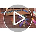 TOEMUR 36 Pcs Sensory Stickers with Textures – Landscape Style Adult Fidget & Anxiety Relief Strips
