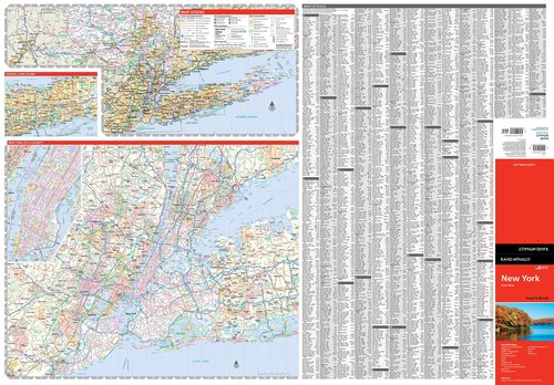 Rand McNally Easy to Read: New York State Map